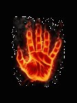 pic for burning hand